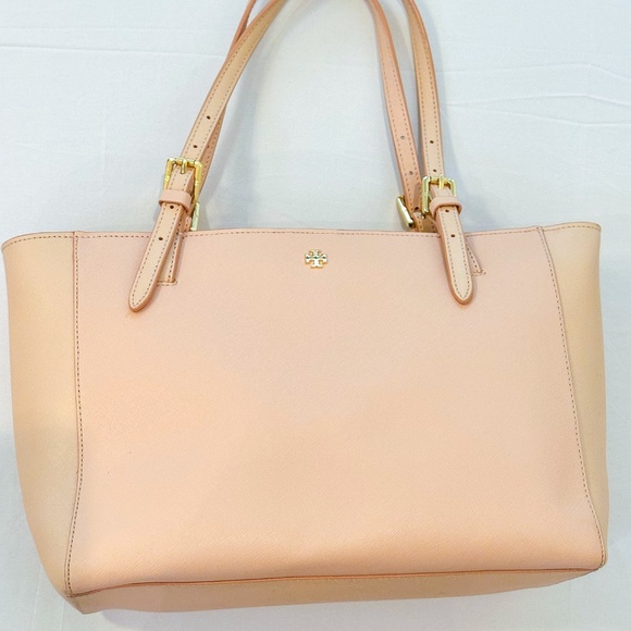 Tory Burch Saffiano Leather Tote & Matching Wallet - Picture 4 of 16